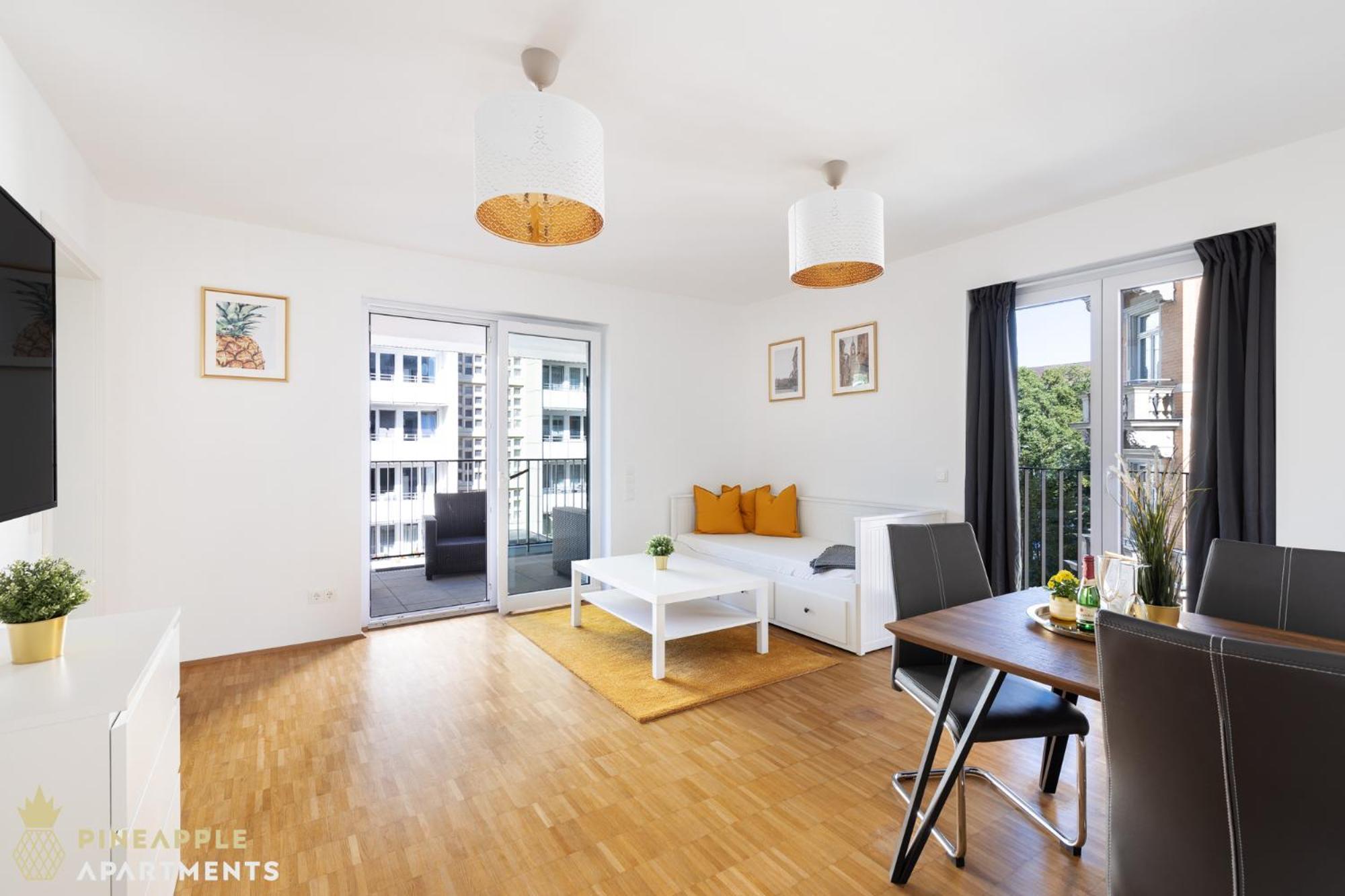 Pineapple Apartments Dresden Zwinger I - 80 Qm - 1X Free Parking Kültér fotó